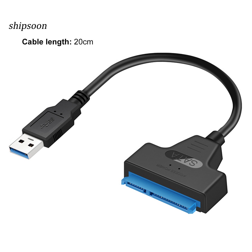 Cáp Chuyển Đổi 5gbps Hdd Usb2.0 Usb3.0 Type-C Sang Sata Chống Tĩnh Điện | BigBuy360 - bigbuy360.vn