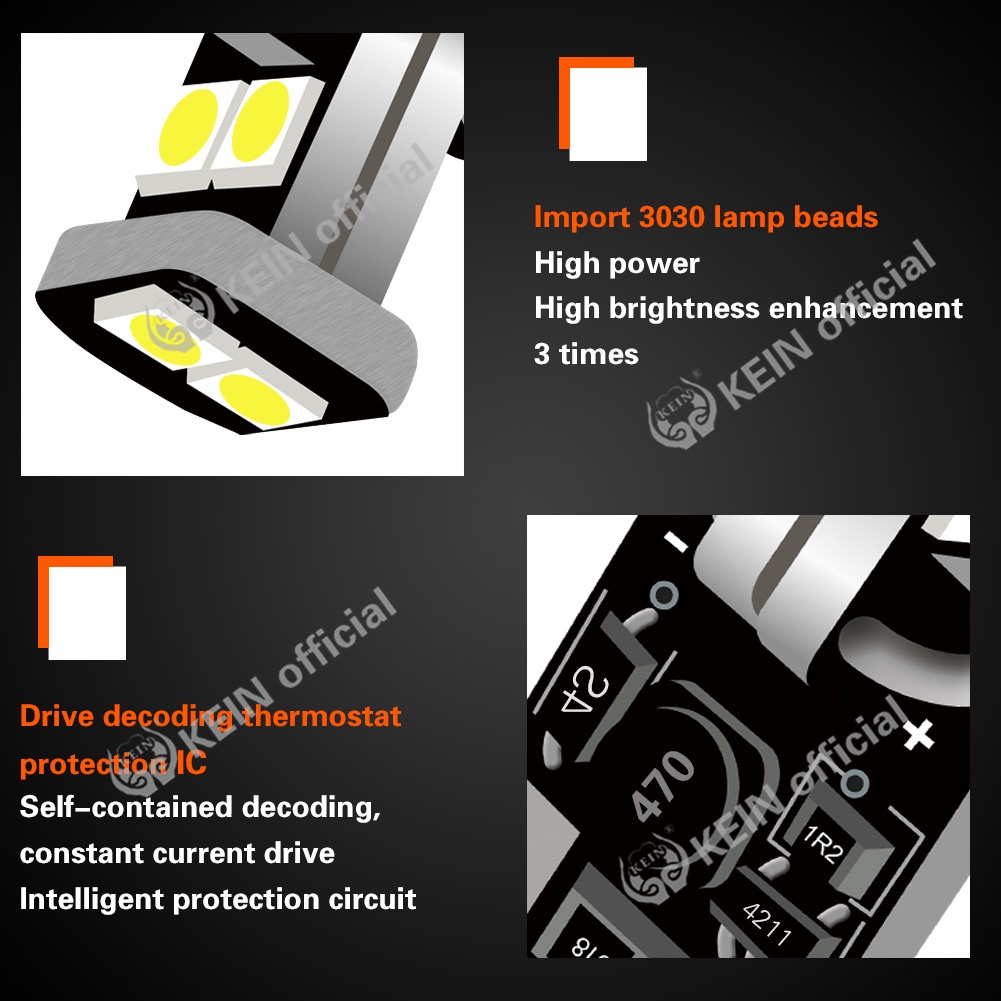 Bóng Đèn Led T10 W5W Thay Thế Chuyên Dụng Cho Xe Hơi/Xe Máy