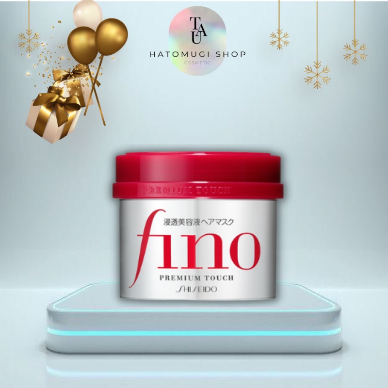 Kem ủ Fino Shiseido Premium Touch 230g tóc suôn mượt hàng Nhật nội địa Maneki