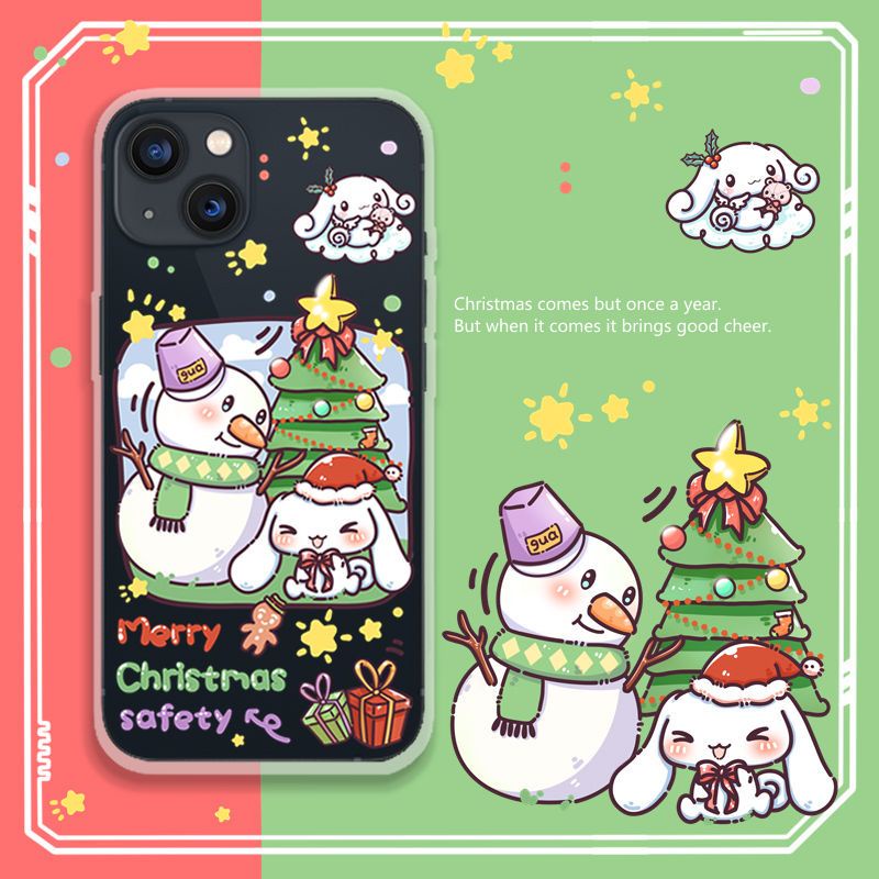 Ốp Điện Thoại Tpu Mềm Chống Sốc In Hình Cinnamoroll Cho iPhone 11 12 13 pro max XS X XR XSMax 7 8 6 6s plus SE 2020