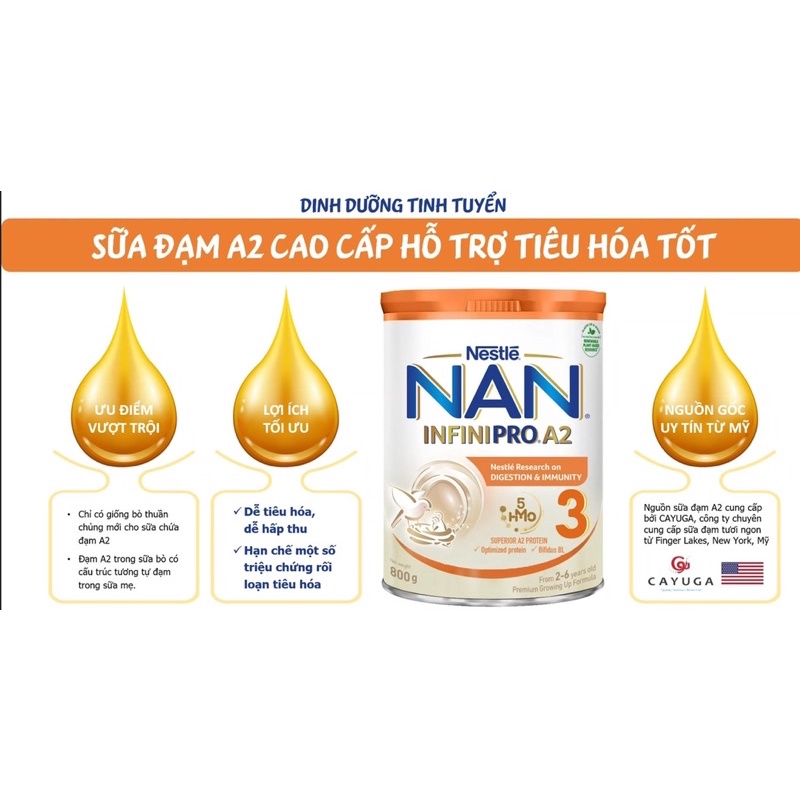 Sữa  NaN INFINPRA2 số 3 (900g) thanh lý