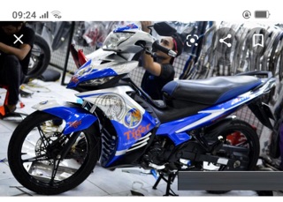 Tem trùm xe máy exciter 135 Tiger