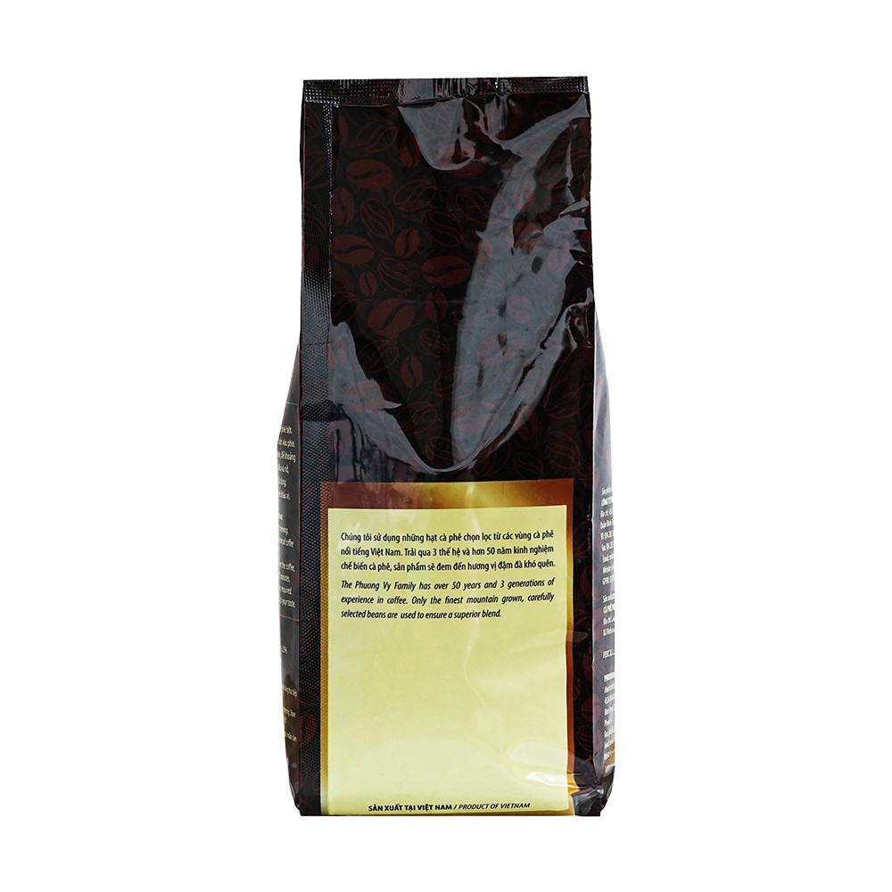 Cà Phê Nguyên  Hạt - Robusta Rang Đậm - 500g - Phương Vy Coffee