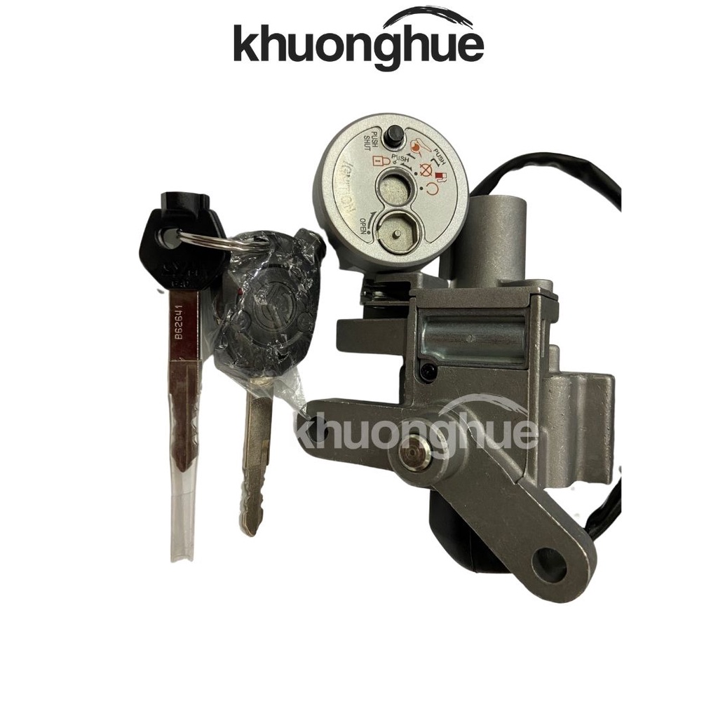 Bộ Ổ Khóa (Có Remote ) Xe Attila V Chính Hãng SYM