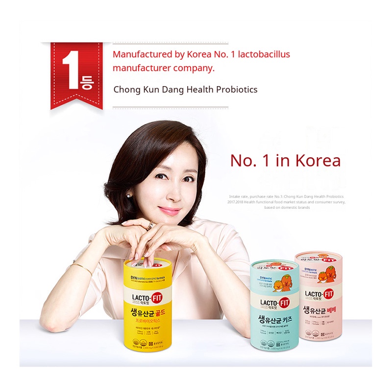 MEN VI SINH LACTO-FIT SẢN PHẨM LỢI KHUẨN BÁN CHẠY SỐ 1 TẠI HÀN QUỐC