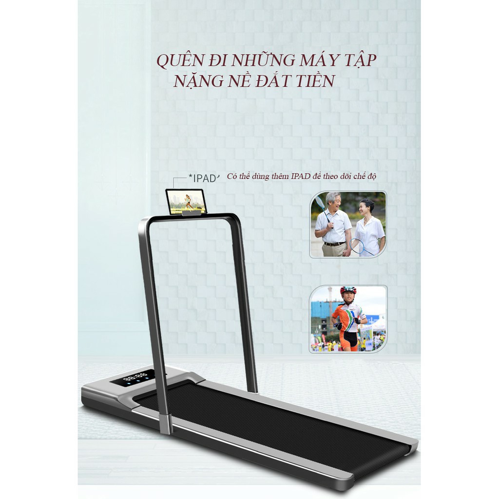 Máy đi bộ, chạy bộ tiện lợi tại nhà Running Pad C11