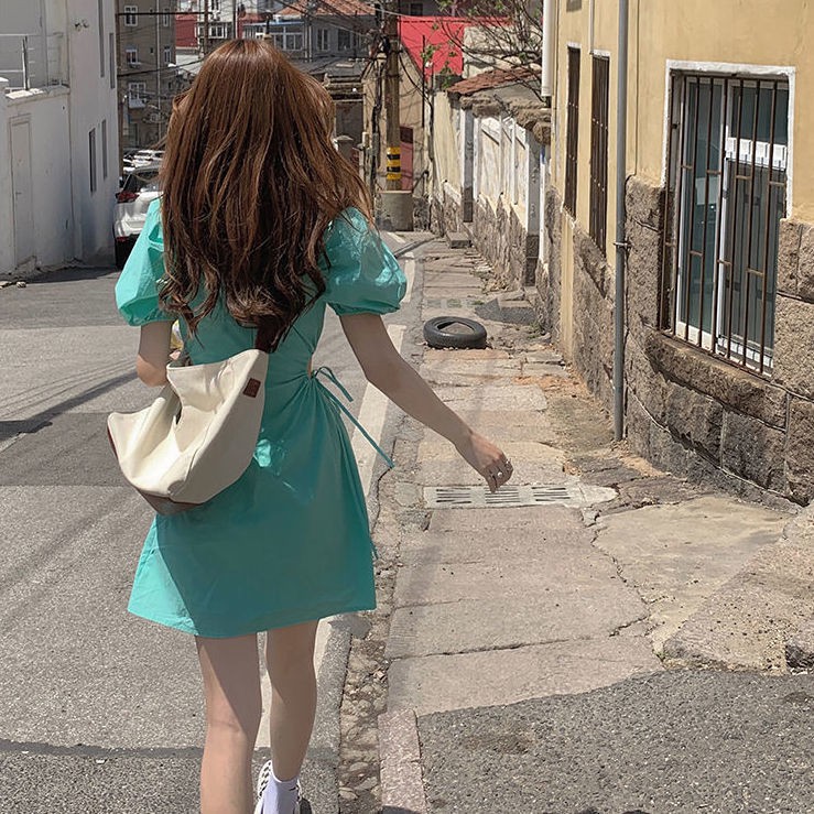 Đầm tay phồng độc đáo thời trang mùa hè 2021 cho nữ | BigBuy360 - bigbuy360.vn