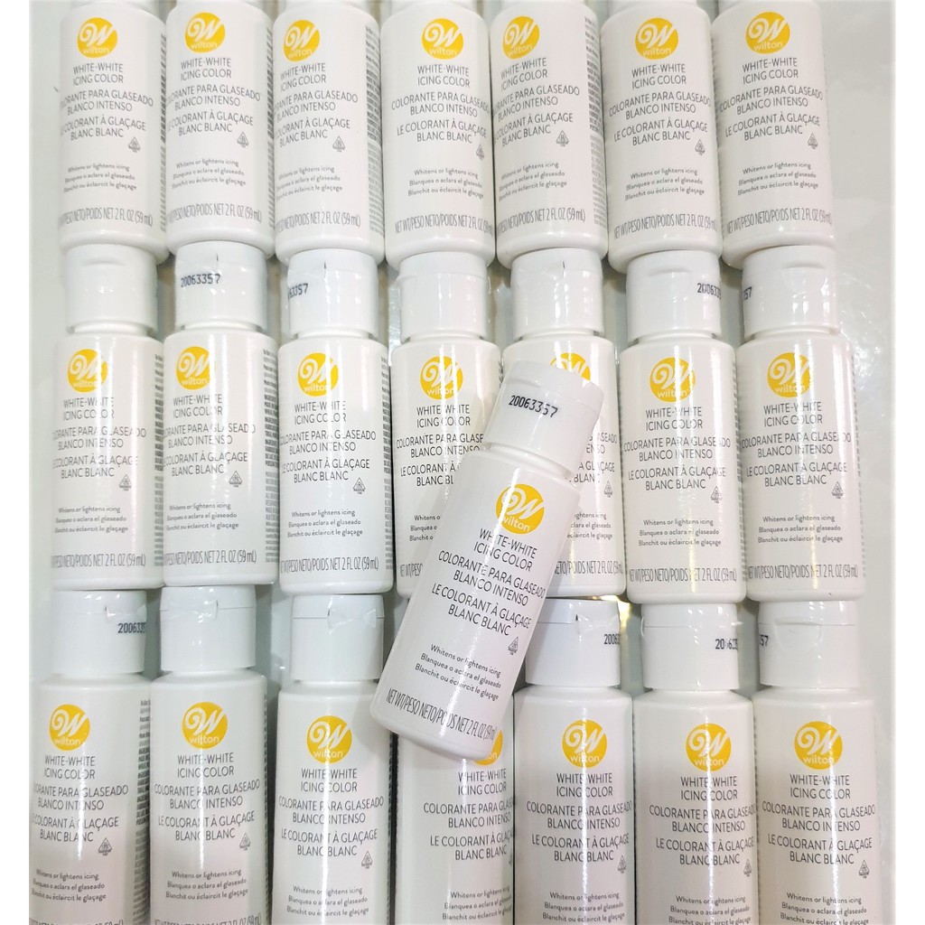 Màu thực phẩm Wilton Trắng White White 2oz