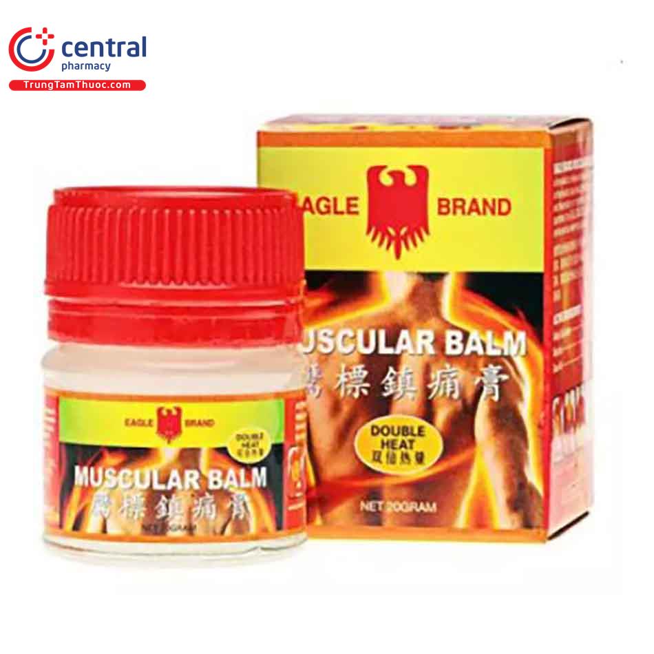 Dầu cù là con ó đỏ Muscular balm 20G - Cao xoa Con Ó Muscular Balm