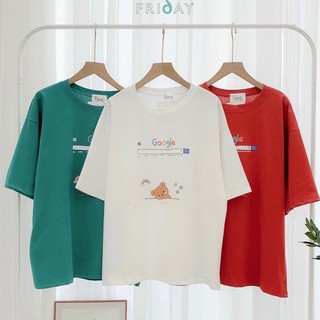 Áo phông hình gấu google Friday