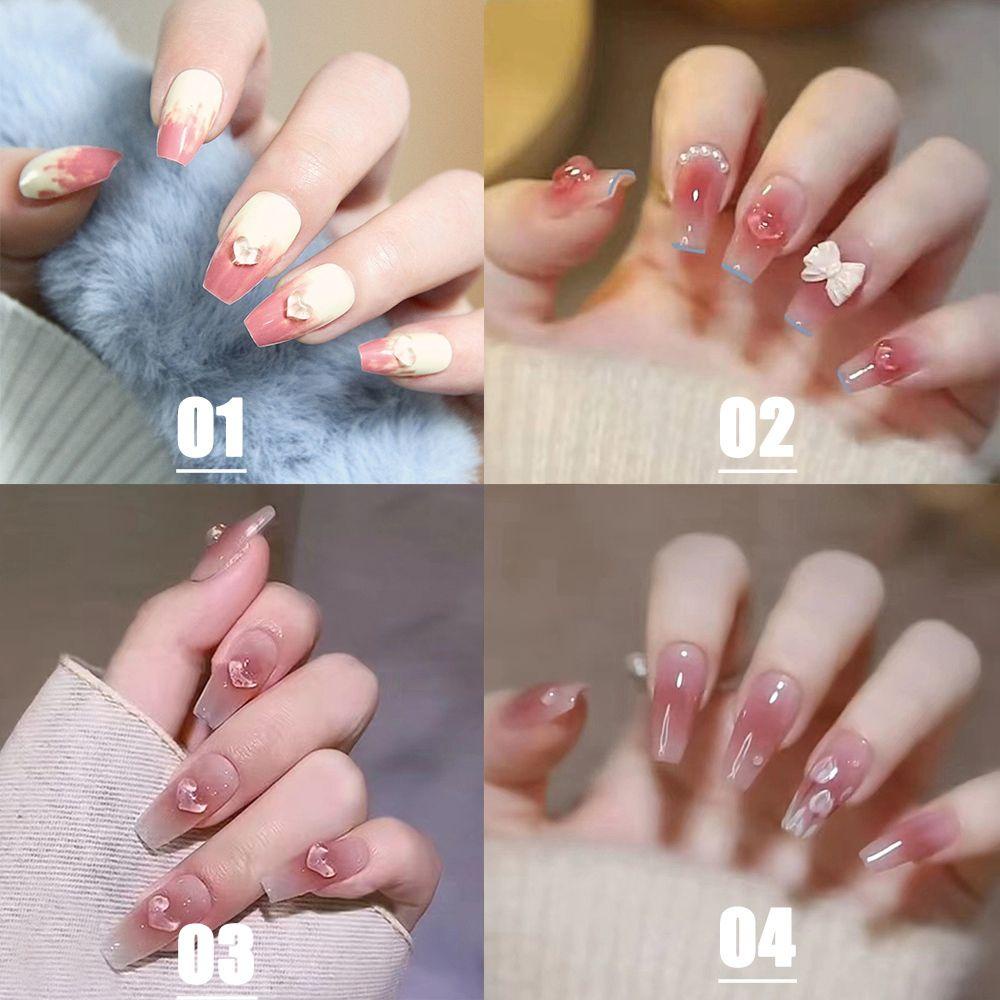 Hộp 24 Móng Tay Giả Có Thể Tháo Rời MIHAN1