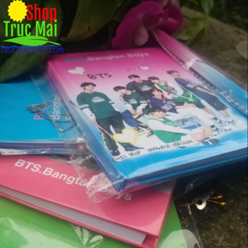 Sổ BTS khóa lưu kỷ niệm cùng BT21