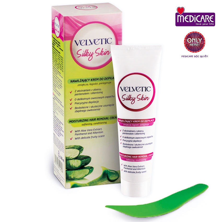 Kem tẩy lông VELVETIC 100ml