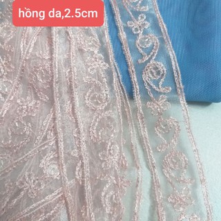 Ren trang trí, size 1.3cm đến 3.5cm (dây 5m)