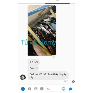 Tủ Vải Khung Gỗ Cao Cấp - Homy|