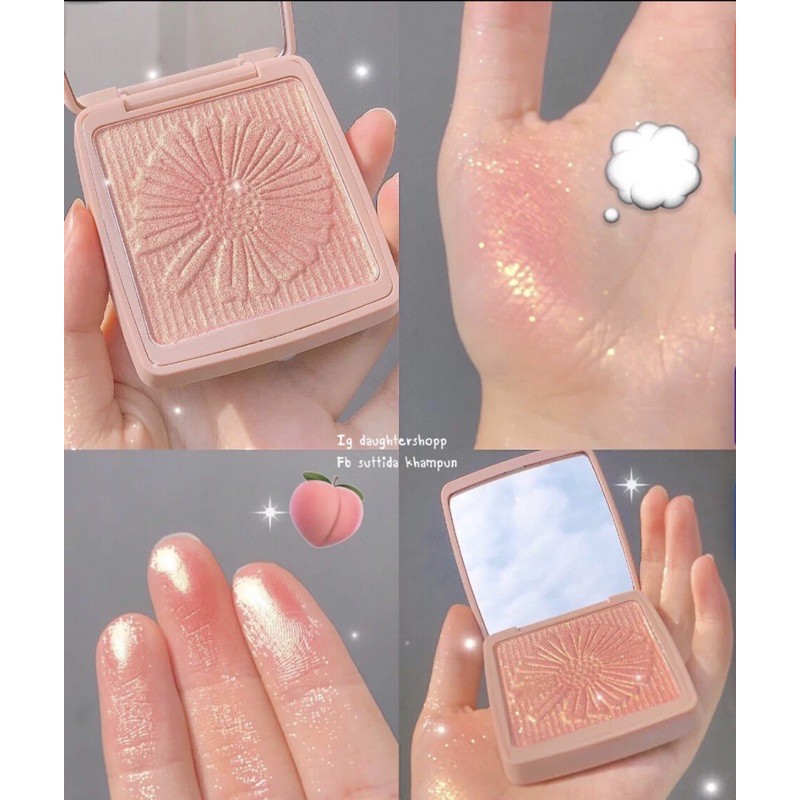 Phấn Highlight bắt sáng hoa cúc Heartbeat Stereoscopic Highlighter