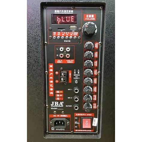 Loa kéo Karaoke Bluetooth JBA J-506: Bass 40, 3 loa, Có 2 Micro không dây vỏ kim loại cao cấp, thùng gỗ chắc chắn