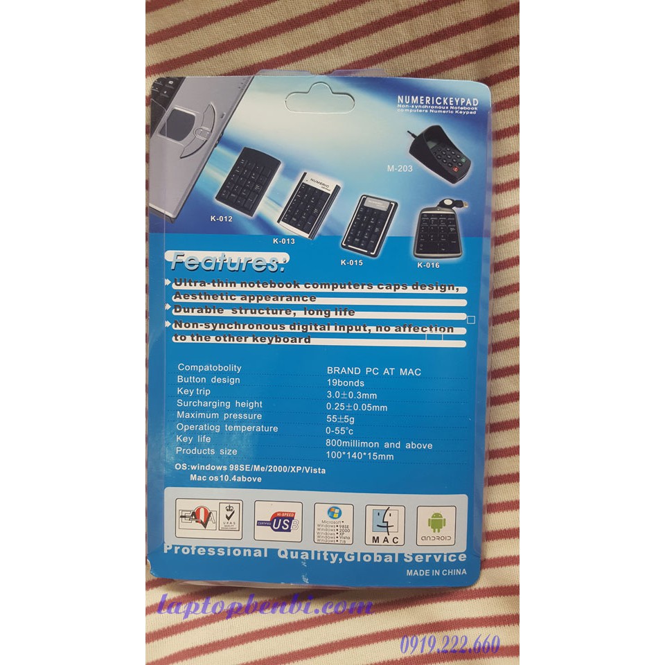 Bàn phím số dành cho kế toán | Bàn phím số usb dùng cho kế toán