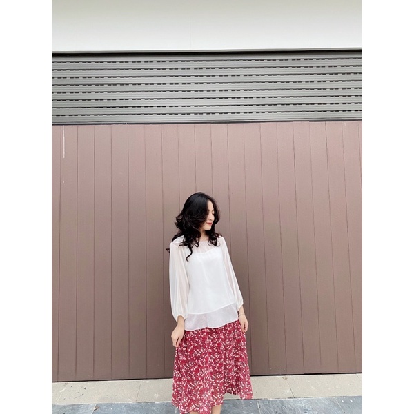 Chân váy hoa thiết kế Ma Vie