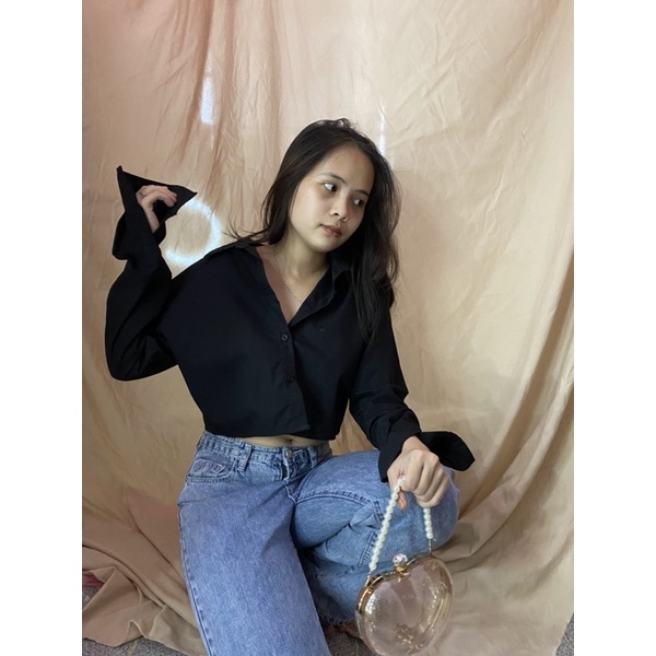 Áo croptop mama viruss