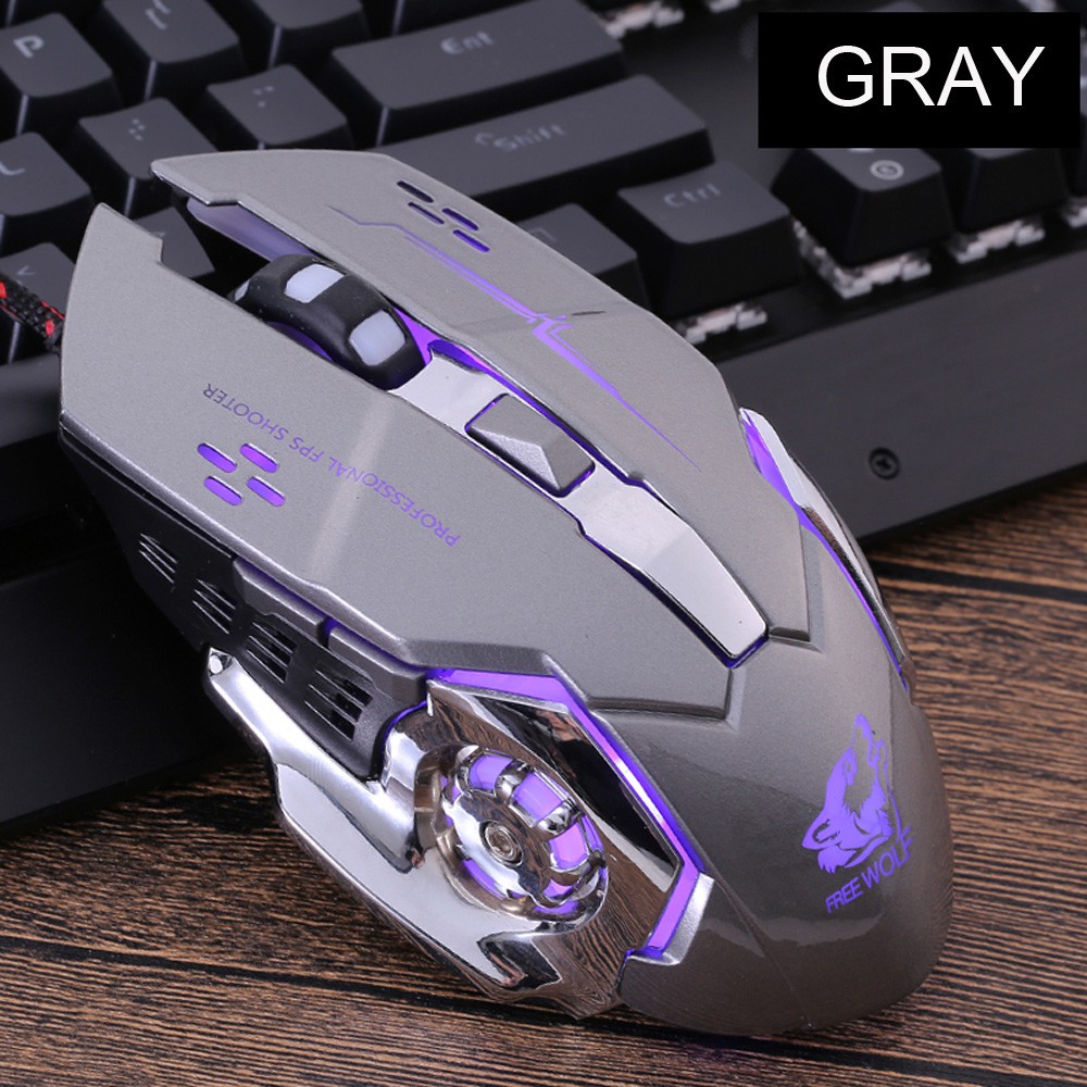 Chuột quang Gaming có dây LED 4000DPI có cổng USB cho game thủ | BigBuy360 - bigbuy360.vn