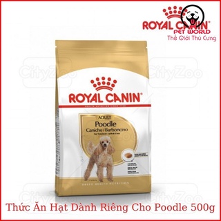Thức ăn hạt dành riêng cho giống Chó Poodle Royal Canin gói 500g