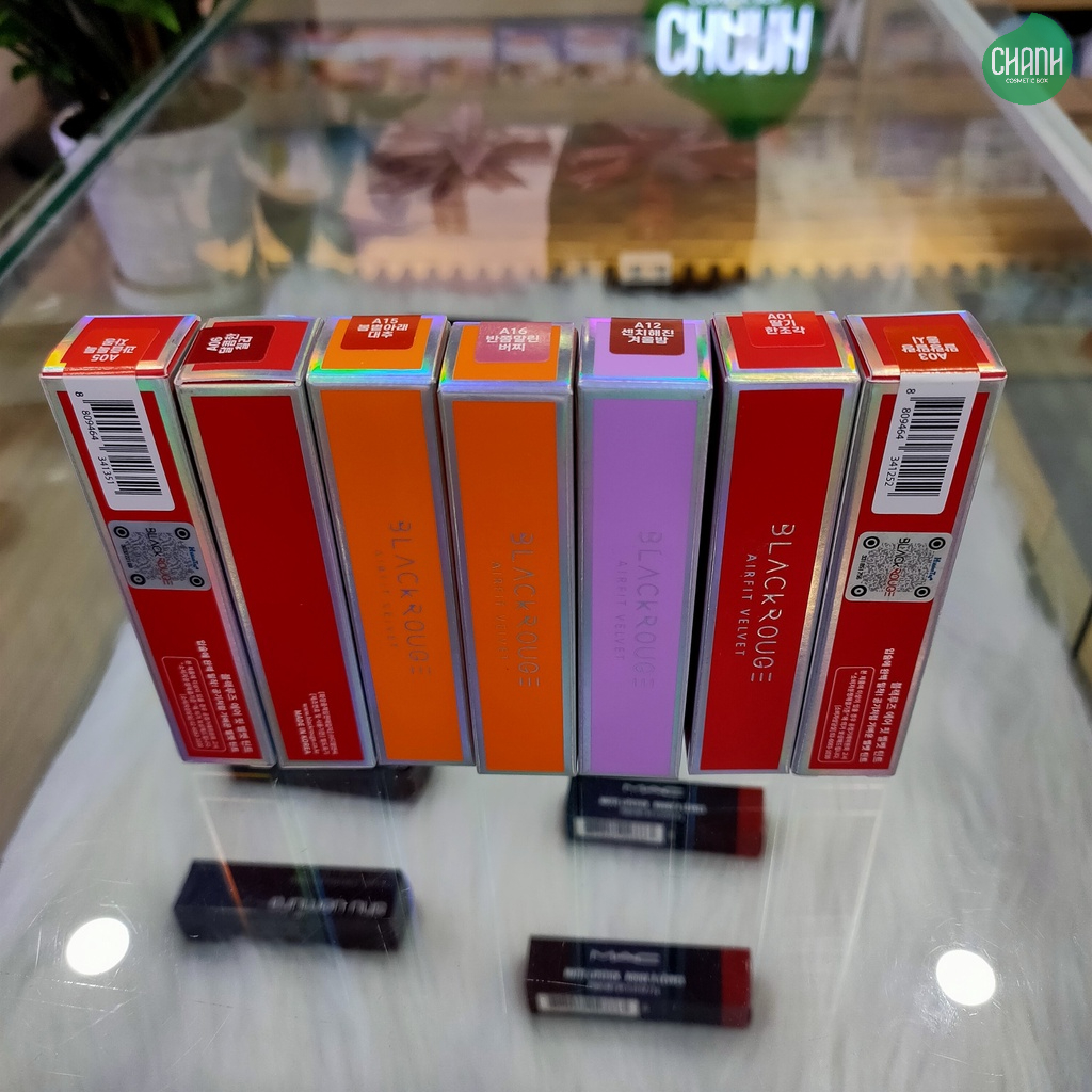 Son Kem Lì BR A12 Đỏ Nâu, Đỏ Đất, Lì Mịn Full màu