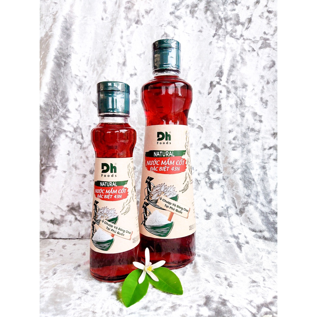 Combo 2 Chai Nước Mắm Phú Quốc 43N Dh Foods 180ml, 400ml