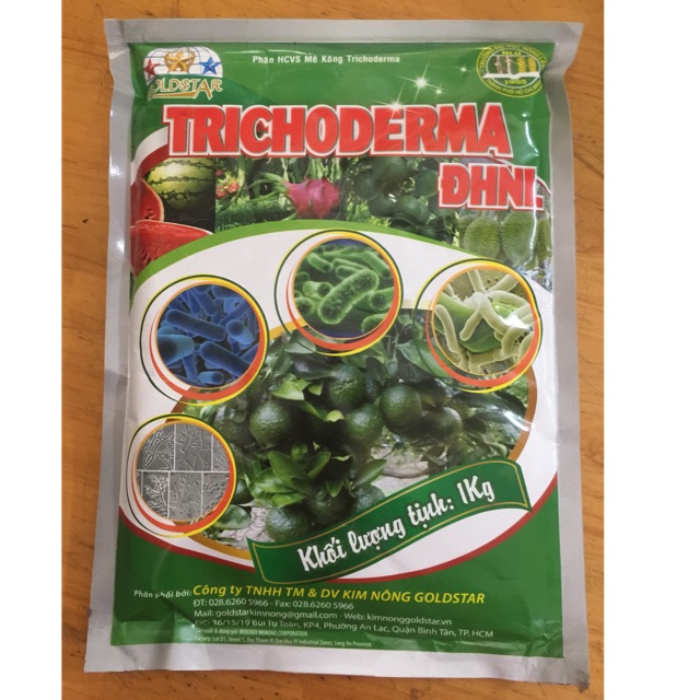 Chế phẩm tricoderma dùng ủ phân, phòng bệnh