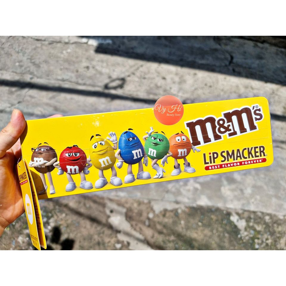 Set son dưỡng Lip Smacker Best Flavor Forever M&M's