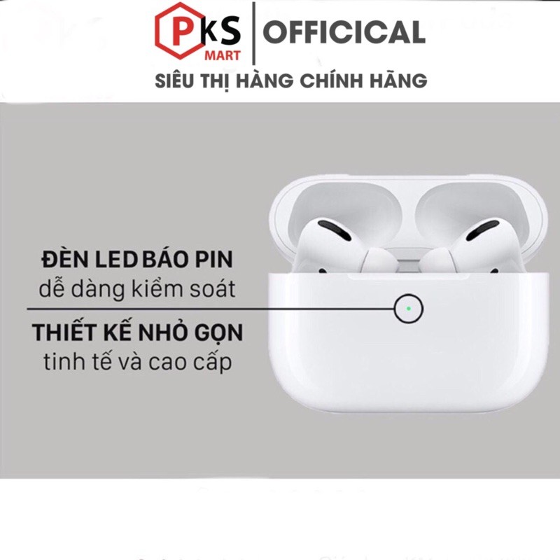 Tai Nghe Bluetooth PKSMART - i1000Pro Cảm Biến Đa Điểm, Định Vị, Đổi Tên Âm Thanh không gian, chống ồn chủ động