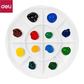 Khay pha màu Deli - 12 ngăn - 1 chiếc - 68305 [Deli]