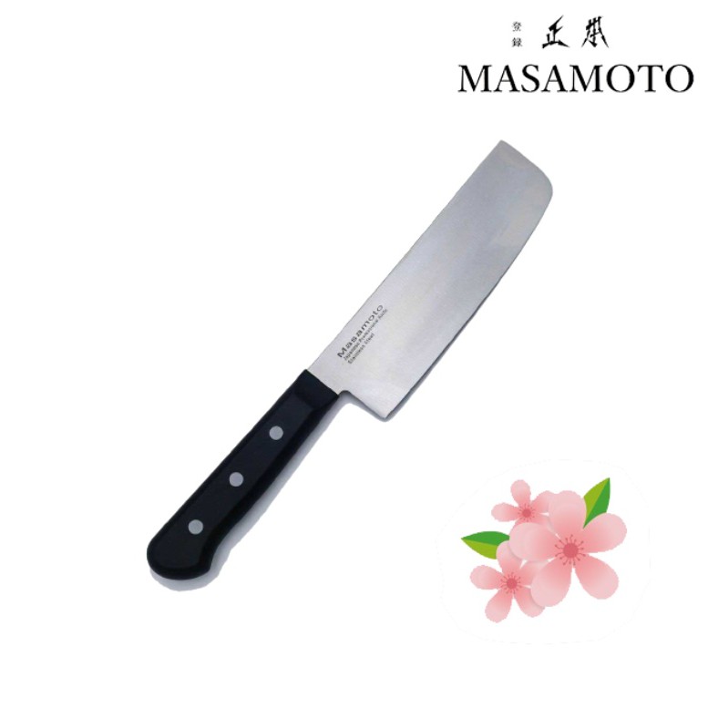 Dao thái rau xuất Nhật Masamoto MK103 siêu sắc Nakiri chuôi nhựa