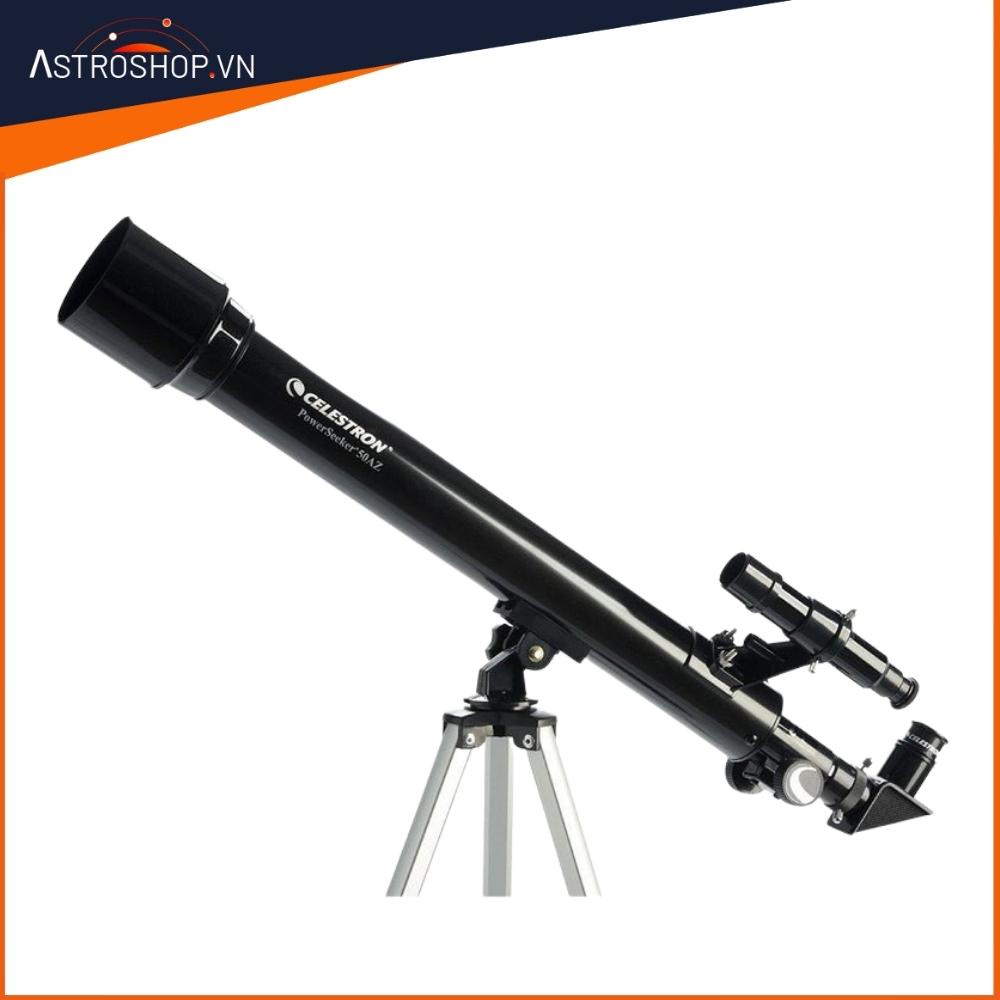 Kính thiên văn khúc xạ Celestron PowerSeeker 50AZ độ phóng đại lên tới 150x - Bảo hành 24T