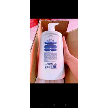 SỮA TẮM HAZELINE CHAI 1.2KG SIÊU TO KHỔNG LỒ.