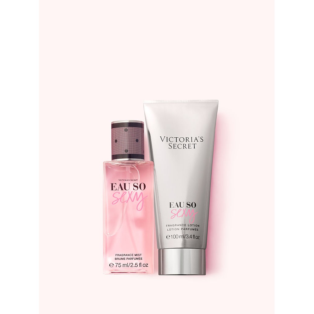 Bộ quà tặng Nước hoa mini – Kem dưỡng da - EAU SO SEXY