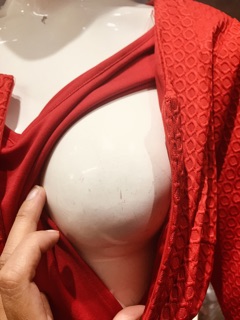 Váy cho con bú Bamo Art chất dạ