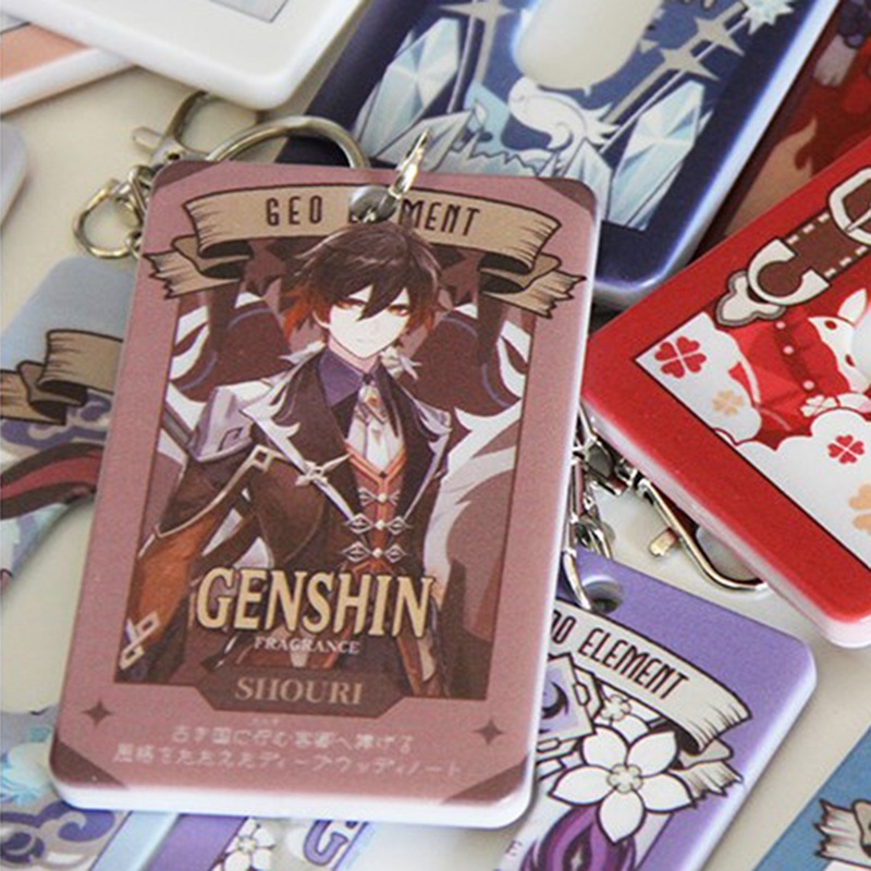 Tmdbyx Ví Đựng Thẻ ID Kèm Móc Khóa Tiện Dụng Chất Lượng Cao