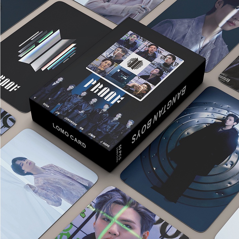 Hộp 55 Thẻ Hình LOMO Các Thành Viên Nhóm BTS