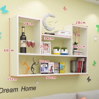 Kệ gỗ treo tường trang trí