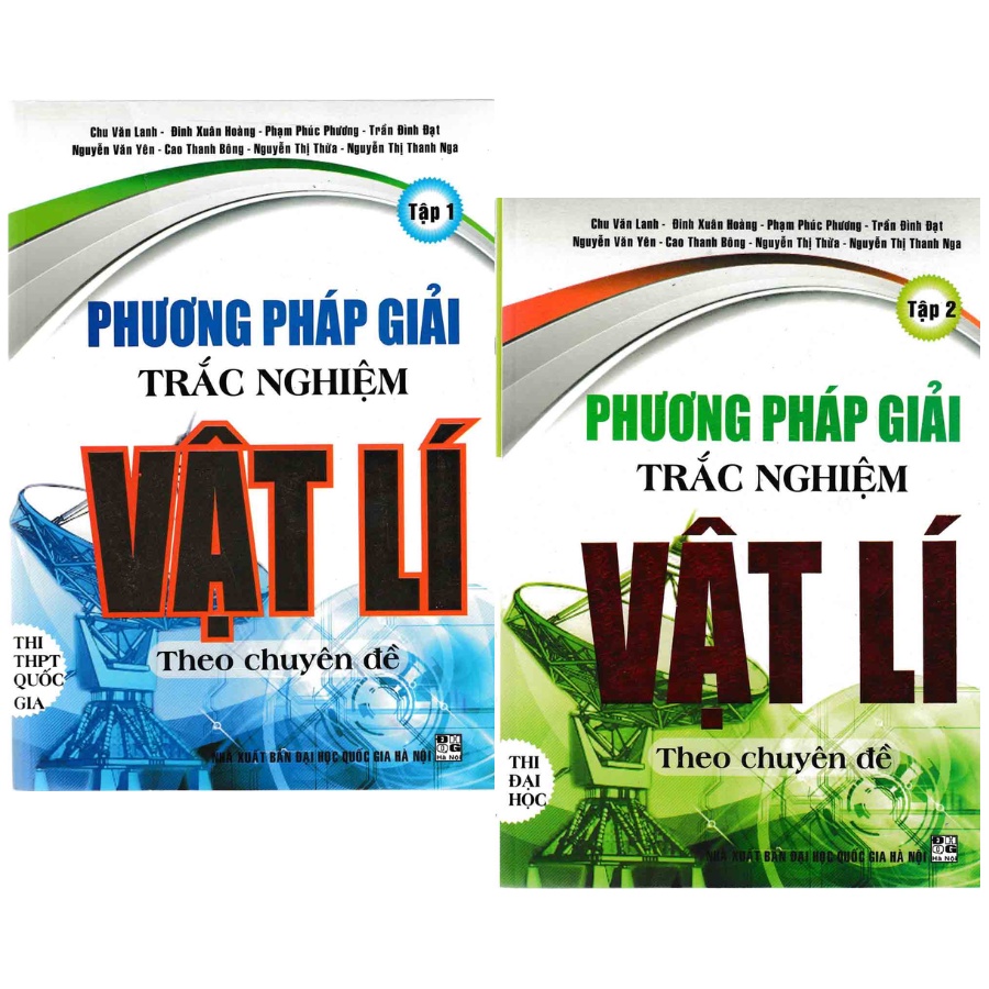 Sách - Combo Phương Pháp Giải Trắc Nghiệm Vật Lí Theo Chuyên Đề (Bộ 2 Cuốn)