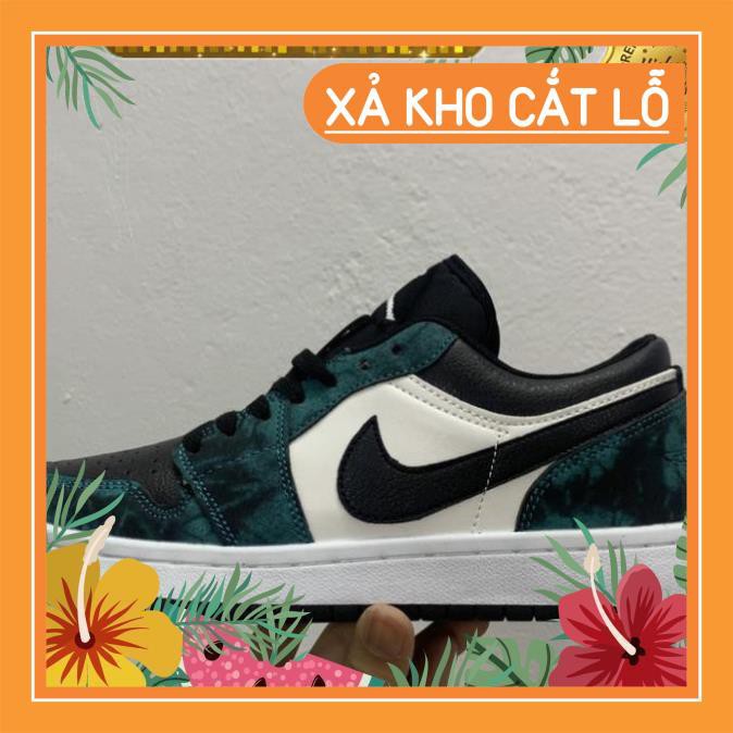 Giày Thể Thao Nam Nữ Jordan Xanh Loang Thấp Cổ [HÀNG CAO CẤP] | BigBuy360 - bigbuy360.vn