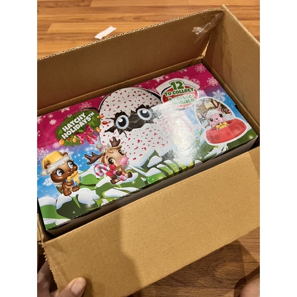 Chính hãng full box - Trứng Hatchimal Holiday - Giáng sinh  siêu hiếm