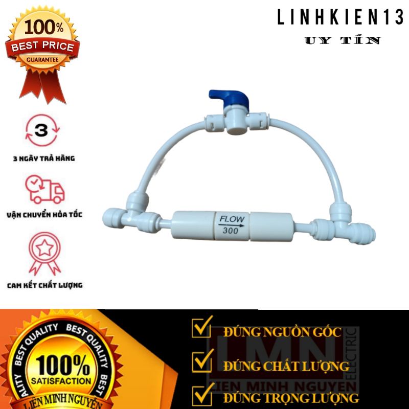 Van xả tay sục rửa màng Ro máy lọc