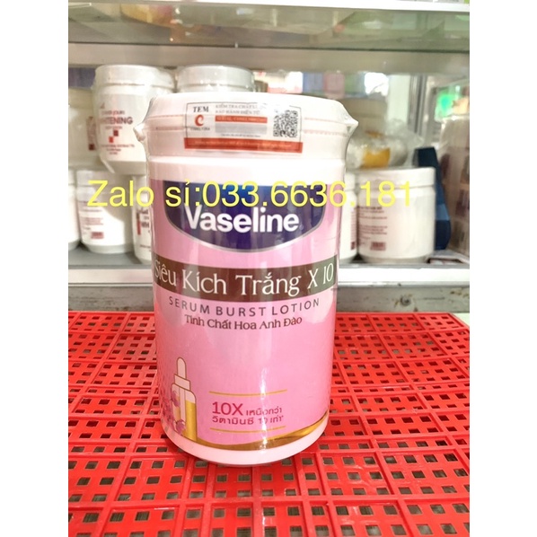 kem kích trắng vaseline - 3c3 - arburine Thái Lan hủ 250g và 500g