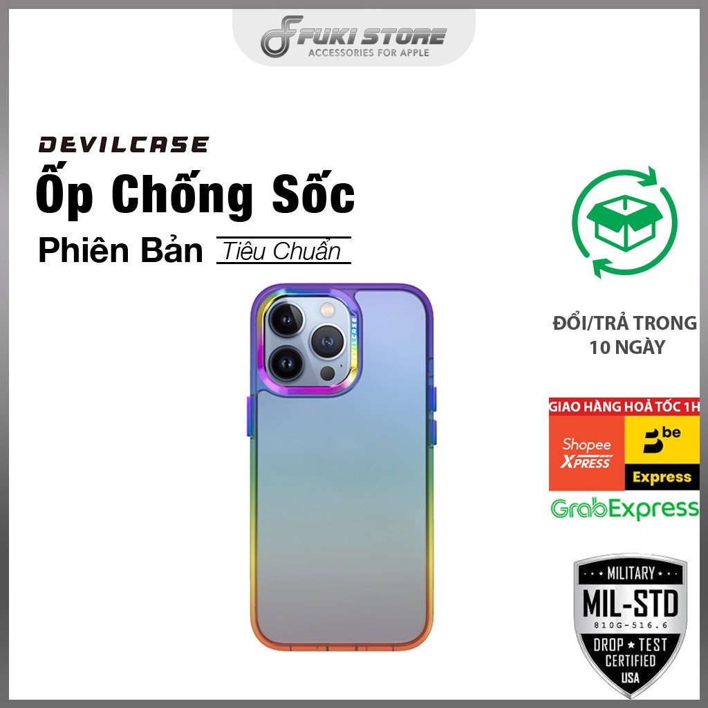 Ốp lưng DEVILCASE Rainbow cho iP13/13Pro/13ProMax