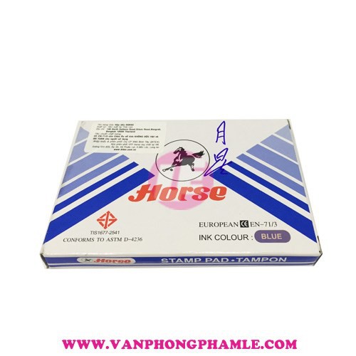 Hộp Tampon Horse xài đóng tay  No.3 6,5cm x 10cm