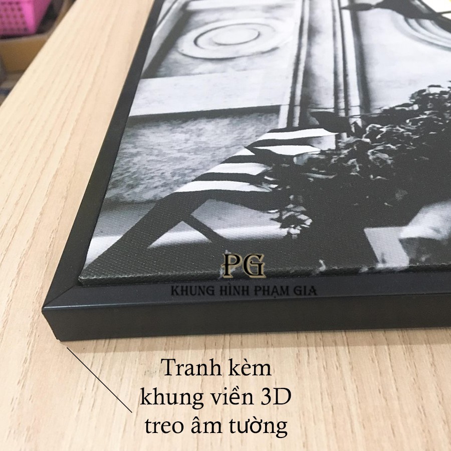 Bộ 3 Tranh treo tường Ly trà sữa kt 40x60cm treo quán hiện đại Tặng phủ Nano và đinh treo - khung hình phạm gia PGLT148