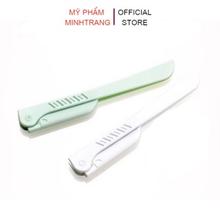 Dao cạo lông mày Folding Eyebrow Trimmer,cạo chân mày,lông mặt chất liệu thép không gỉ,lưỡi siêu sắc không gây đau rát
