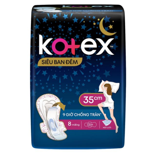 Kotex siêu ban đêm 35cm